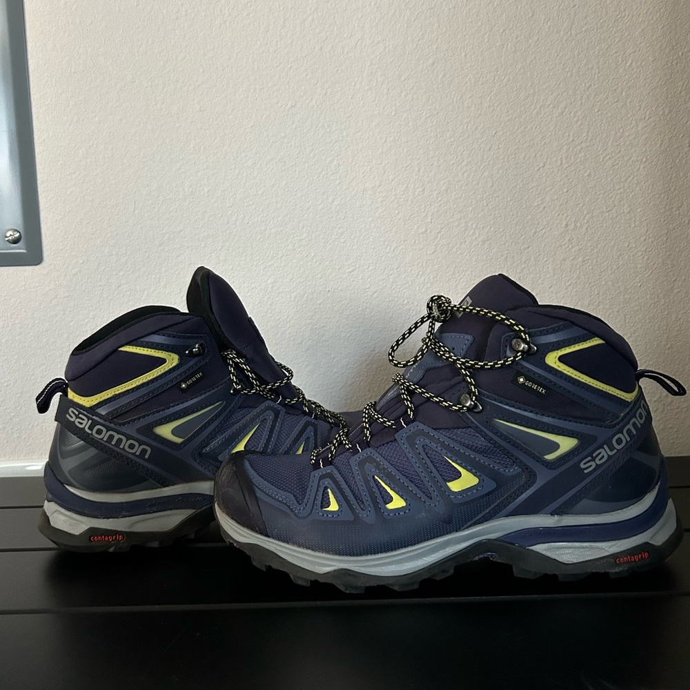 Salomon X Ultra 3 Mid GTX Hiking Boots Women’s Size 8.5
